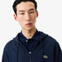 LACOSTE Classic Fit Zip-Up Fleece Sweatshirt Mens Apparel